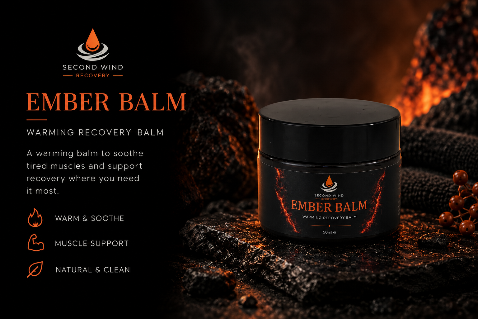 Ember Balm warming recovery balm